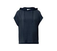 Kapuzenshirt im Fabricmix 34 blau 2167903.5959.34