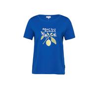 s.Oliver - T-Shirt blau - Gr. - 36