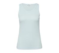 Tanktop S.OLIVER, Damen, Gr. 36, sky blau, Rippware, Obermaterial: 95% Baumwolle, 5% Elasthan, regular fit normal, Rundhals, Tops Tanktop, in Rippoptik, Regular Fit, Rundhalsausschnitt (96856428-36) s