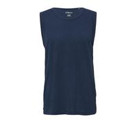 Baumwoll-Tanktop mit Flammgarnstruktur 3XL blau 2166833.5852.3XL