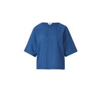 Shirtbluse im Fabricmix 40 blau 2174362.5527.40