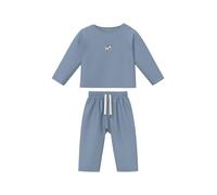 Unisex Set Langarmshirt und Jogpants 68 blau 2179519.5043.68