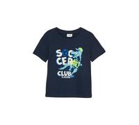 Baumwollshirt mit Fußball-Print 92/98 blau 2181605.5952.92_98