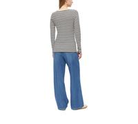 s.Oliver - T-Shirt braun/beige - Gr. - 34