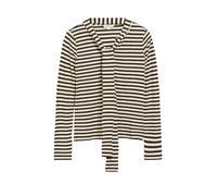 Henleyshirt mit abnehmbarem Schal 34 braun|creme 2182299.89G4.34