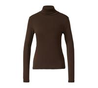 s.Oliver RED LABEL Slim Fit Langarmshirt aus Baumwoll-Mix in Dunkelbraun, Größe 44