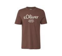 s.Oliver - T-Shirt braun - Gr. - XXL