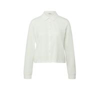 Verkürzte Jerseybluse mit Elastikbund hinten 44 creme 2174961.0210.44
