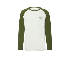 s.Oliver - T-Shirt creme|olive - Gr. - L