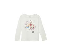 s.Oliver - T-Shirt creme|weiß, 92/98