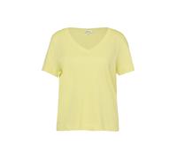 s.Oliver Damen T-Shirt - Relaxed Fit, V-Ausschnitt, Jersey