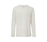 s.Oliver Herren Longsleeve 2170134 Softes Crewneck mit Logo-Patch Grau M