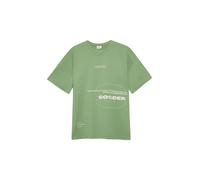 Oversize T-Shirt mit Frontprint und Nahtdetail 170/176 grün 2177377.7253.170_176