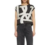 s.Oliver T-Shirt im Fabricmix mit vorderseitigem Print