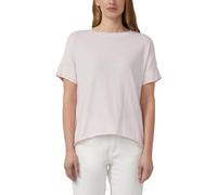 s.Oliver T-Shirt – Relaxed Fit, 100% Baumwolle, Rundhals, offener Saum – Damen Gr. 40 Rose