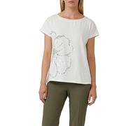 T-Shirt im Relaxed Fit mit Pailletten-Applikation 46 creme 2168570.02D5.46
