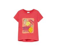 T-Shirt mit Artwork im Loose Fit 116/122 rot 2178233.4290.116_122