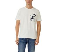 T-Shirt mit Artwork-Print M creme 2176161.02D2.M