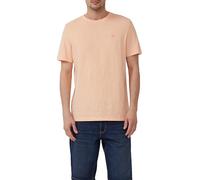 T-Shirt mit Flammgarnstruktur und Logo-Print XXL Orange 2166834.2018.XXL