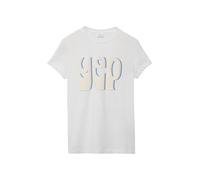 T-Shirt mit Frontprint im Loose Fit 146/152 weiß 2164726.0100.146_152