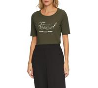 s.Oliver T-Shirt mit Frontprint im Slim Fit