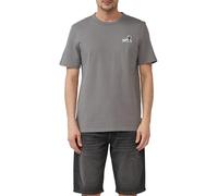 T-Shirt mit Grill-Motiv M grau 2174060.94D4.M