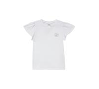 T-Shirt mit Volantärmeln und Applikation 104/110 weiß 2175953.01D1.104_110