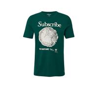 Softes Baumwoll-T-Shirt mit Artwork L olive 2170133.79D1.L