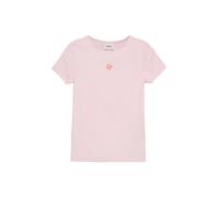 Ripp-T-Shirt im Slim Fit mit Stickerei 128/134 pink 2178132.4117.128_134