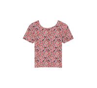 Verkürztes Rippshirt mit Rückendetail 92/98 pink|mehrfarbig 2179343.42A2.92_98