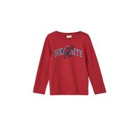 Baumwoll-Longsleeve mit Frontprint 128/134 rot 2171764.3407.128_134