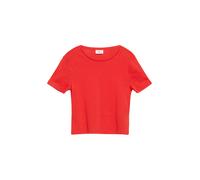 Verkürztes Rippshirt im Slim Fit 170/176 rot 2182707.3211.170_176