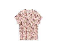 Strukturiertes T-Shirt 48 rot|mehrfarbig 2183030.39A4.48