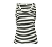 s.Oliver - T-Shirt schwarz|creme - Gr. - 36