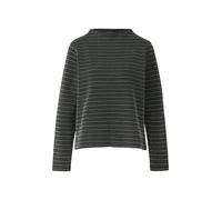 Strukturiertes Longsleeeve mit Jacquard-Muster 38 schwarz 2172326.99G9.38