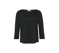 s.Oliver Shirt mit Flammgarnstruktur und 3/4-Ärmeln