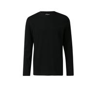 Weiches Langarmshirt aus Baumwolle XXL schwarz 2175857.9999.XXL