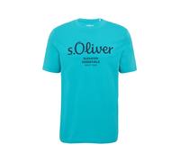 s.Oliver Baumwoll-T-Shirt mit Logo-Print
