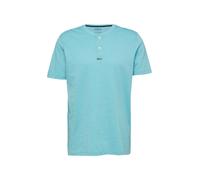 Henley-Shirt in Flammgarnstruktur L türkis 2176157.6603.L