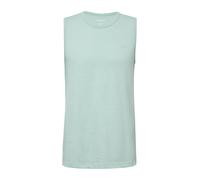 Baumwoll-Tanktop mit Flammgarnstruktur M türkis 2166833.6092.M