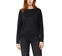 Weiches Jersey-T-Shirt mit Schmucksteinen 38 schwarz 2175610.9999.38