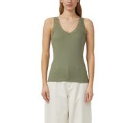 s.Oliver Geripptes Tanktop mit Spitze