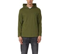 Kapuzen-Longsleeve aus Heavy Jersey mit Logo-Detail 3XL olive 2172362.7983.3XL