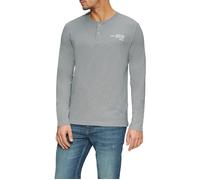 s.Oliver T-shirts Grey/black Größe: XXL | Longsleeves Outlet | Herren | Grau