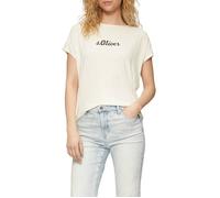 s. Oliver T-shirts Off-white Größe: 44 | Outlet | Damen | Weiß