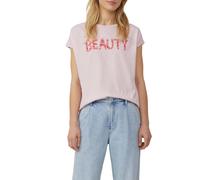 Ärmelloses T-Shirt im Relaxed Fit mit Frontprint 40 Rosa 2164168.41D1.40