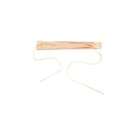 Gürtel aus Lederimitat mit Bindeband S braun 2164009.8145.S