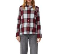 Taillierte Hemdbluse aus Flanell 46 rot|türkis 2170314.39N4.46