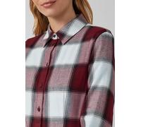 Taillierte Hemdbluse aus Flanell 36 rot|türkis 2170314.39N4.36