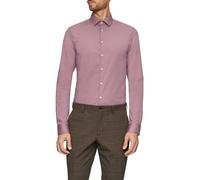 Tailored Fit: Hemd aus Baumwollstrech mit Kentkragen 41 pink 2152877.41W1.41